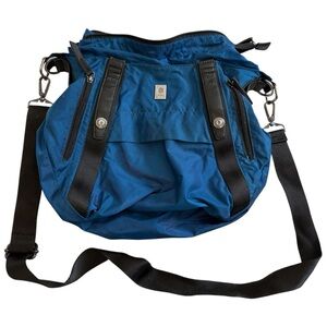 Brooklyn Industries Blue Nylon Crossbody Bag